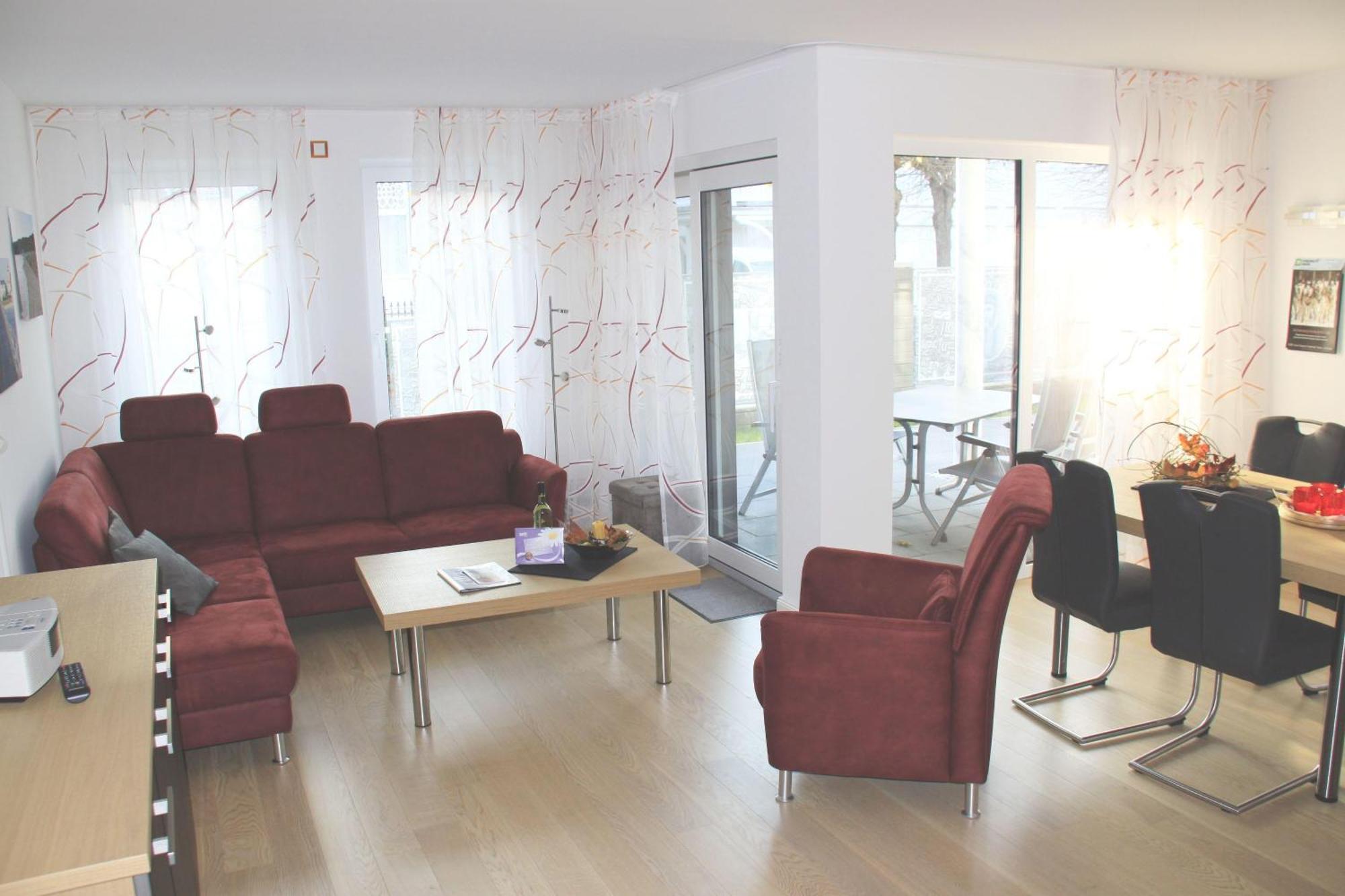 Apartment Villa-gutenberg-3-zi-whg-am-kurpark-2-4-pers-terrasse-ruhige-u-zentrale-lage *